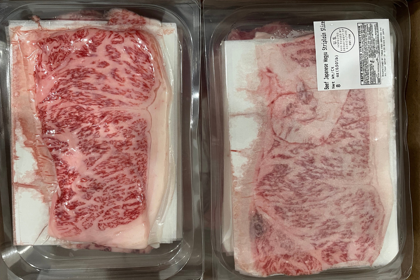 Hokkaido Wagyu Striploin Slice A5 16oz
