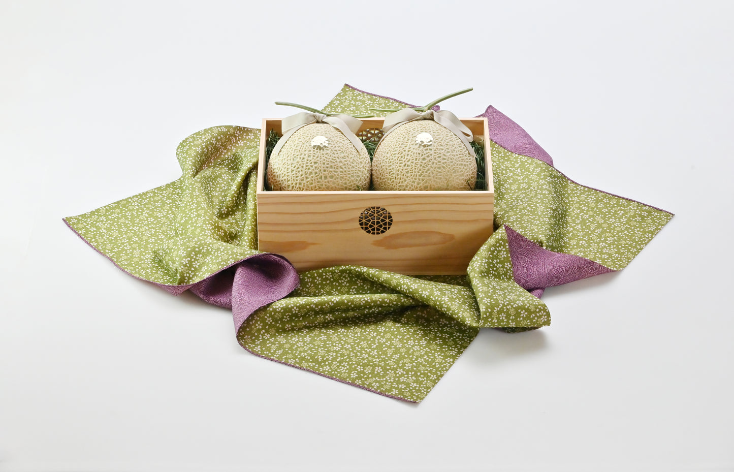 Premium Japanese Musk Melon Gift 2 Set Box "Omoi"