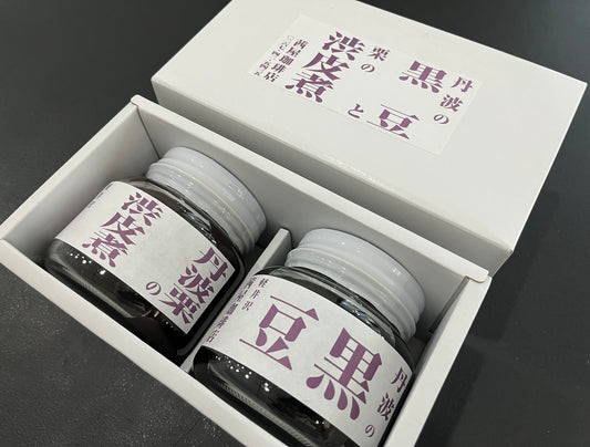 Tamba Chestnut and Sweet Black Bean Set