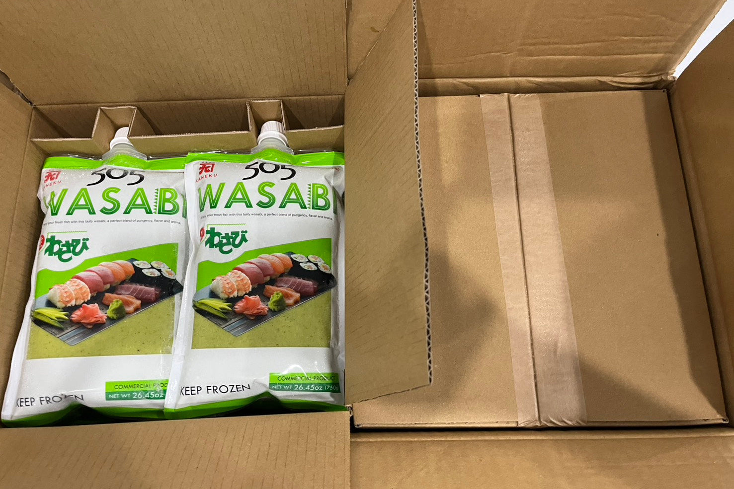 AAA Frozen Japanese Wasabi Kaneku 750g – Hokkaido Uni Shop