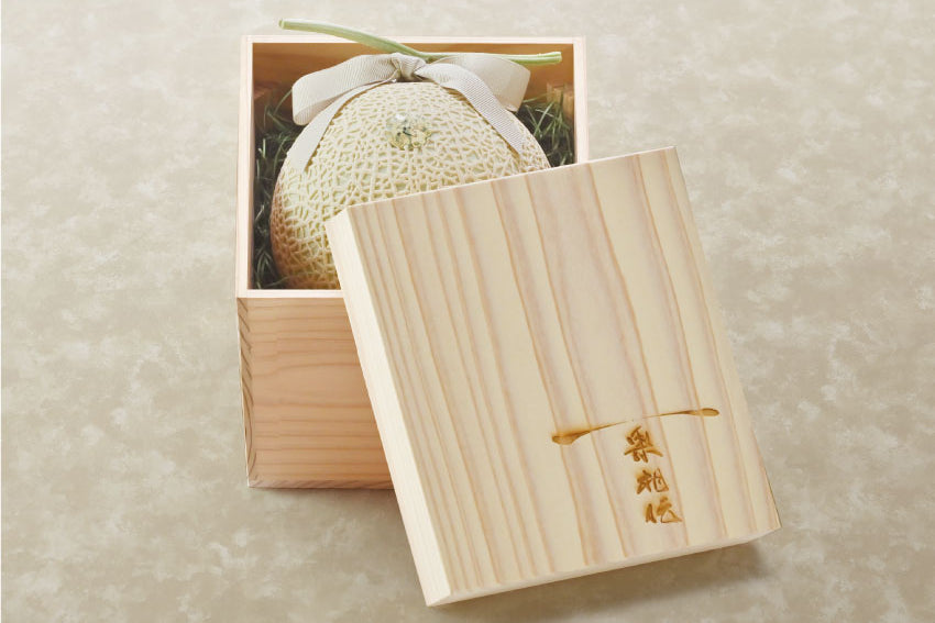 Premium Japanese Musk Melon Gift Set Box "Omoi"