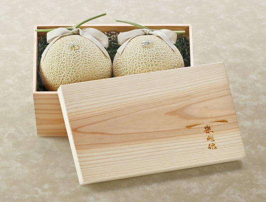 Premium Japanese Musk Melon Gift 2 Set Box "Omoi"
