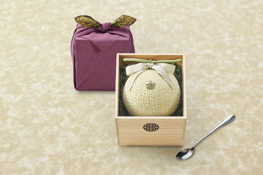 Premium Japanese Musk Melon Gift Set Box "Omoi"