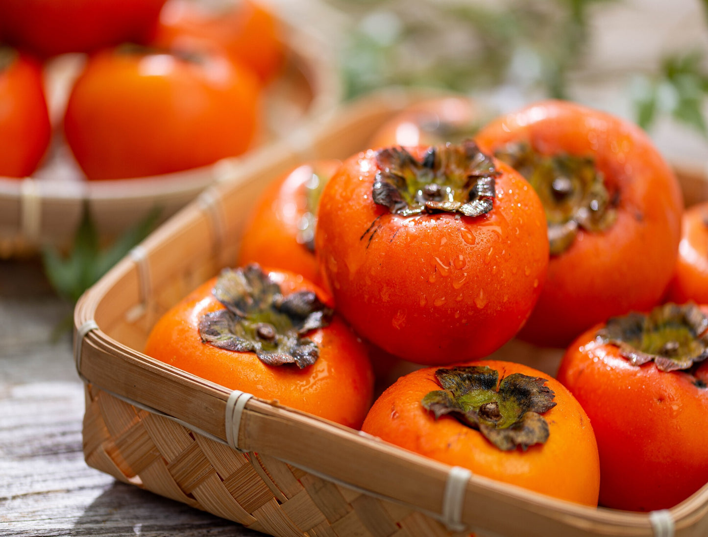 Fuyu Kaki Japanese Persimmons Mini